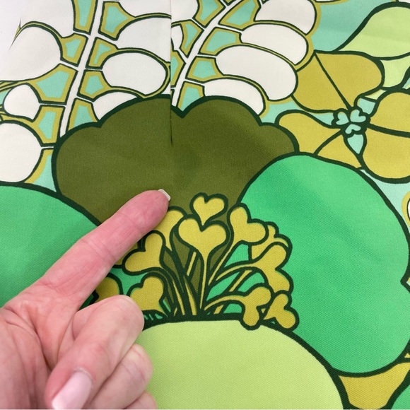 ❣️HP❣️NWT Zara Mini Skirt Medium Green Multi - Picture 11 of 11